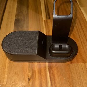 iphone, apple watch, and air pod charger